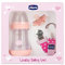 Chicco Perfect 5 Pink Gift Set, 1 x 150ml P5 Bottle, 1 x Mini Physioforma, 1 x Fashion Clip