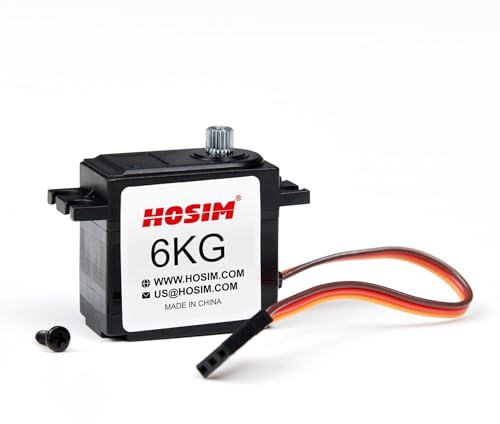 Hosim FY-DJ01 3-zeiliger digitaler RC-Servo, Lenkmotor Ersatzteil Zubehör für X07W 1:10 Brushless RC Auto