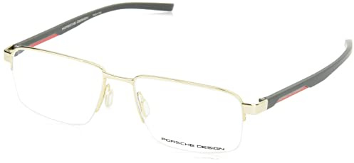 Porsche Design P8747 c gold, grey green, red, Eyeglass frames, 56-17-145, Standard