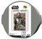 Star Wars 35587 Mandalorian and The 3D Lenticular Puzzle in Box, Schwarz, Estándar