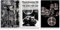 Cmoqtiv 3 Stück Vintage Schwarz und Weiß Disco 70er Jahre Wandkunst Disco Ball Poster Disco Tequila Poster Luxus Alkohol Girly Dorm Room Gemälde Bar Cart Dekor Bild 30,5 x 40,6 cm ungerahmt