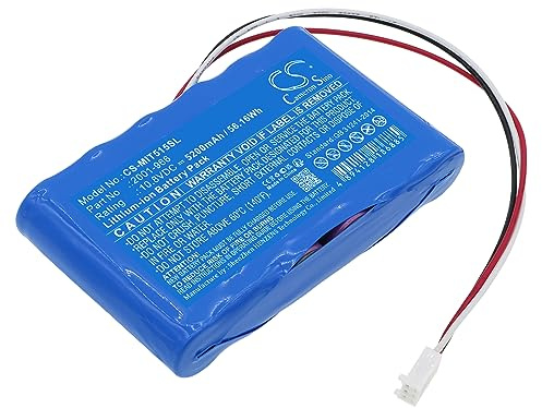 TCTK Akku 5200mAh Kompatibel mit [Megger] MIT1025 Insulation Tester, MIT515 Insulation Resistance Tester, MIT525 Industrial Ersetzt 2001-966