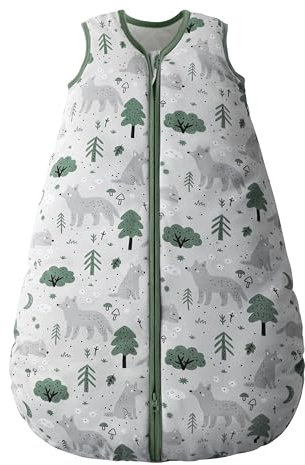 Yoofoss Gigoteuse d'hiver pour Bébé 2.5 TOG Sac de Couchage de Coton Gigoteuse Hiver Emmaillotage Bebe pour Nouveau-né Garçons Filles 12-18 Mois