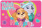 NEU Set de table, sous-main de peinture, tapis de pétrissage, compatible avec Paw Patrol Girls - Rose Bonbon - 1 pièce - 16.5 x 11 - Plastique - Lavable en machine - Rectangulaire - 42 cm x 28 cm