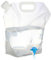 Sac d'eau Pliable, 5L/10L Bidon Eau Pliable avec Robinet et Couvercle, Sac à Eau Potable Conteneur d'eau Poche d'eau Réservoir d'eau Flexible pour Camping Car Voyage Randonnée Pique-Nique Barbecue