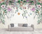 Naturempress Carta Da Parati Moderna Vite Fiore Acquerello Fotomurali Moda Decorazione da Muro XXL Poster Gigante Design Carta per pareti