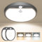 slochi 2 Stück Lampe Deckenlampe mit Bewegungsmelder Innen, 15W 1500LM LED Deckenleuchte mit Bewegungsmelder, 3000K/4000K/6500K Rund Sensor Licht für Flur Treppe Küche Balkon Abstellraum Keller, Ø18CM