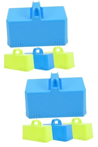 Alasum 8 STK Schnee-Ziegel-formwerkzeug Schneeblockklemmen Für Kinder Wildschnee Blockiert Formen Spielen Von Schneeblöcken Formen Tragbare Schneeblockklemmen Schneeziegelbauer Abs