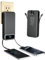 Portable-Charger Power-Bank with Built-in Cables & AC Wall Plug - 20000mAh PD 20W Fast Charging for iPhone,Android, USB-C,Rechargeable External Battery Pack for Cell Phone,Type C cords,Travel Black