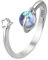 Girls Accessories Paar Ring Planet Astronaut Mondstein Paar Ring Licht Luxus Persönlichkeit Paar Weltraum Planet Astronaut-N45 Birthday Gift