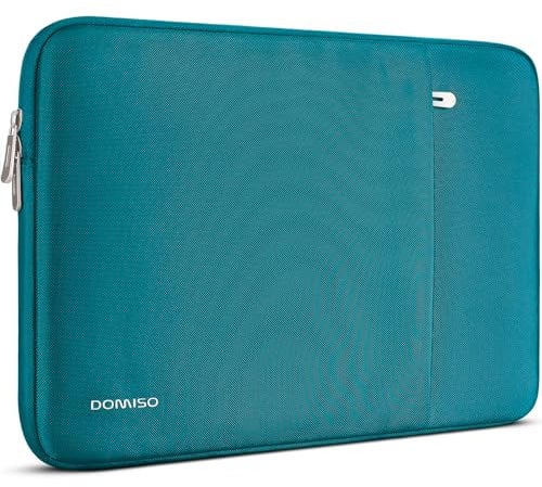 DOMISO Laptop Case Sleeve 17.3 inch Protective Laptop Carrying Case Bag Water-Resistant Notebook Accessories for HP Pavilion Envy 17/Dell IdeaPad/MSI/LG Gram/ASUS/Razer Blade Pro 17,Teal