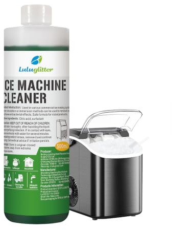 Ice Machine Cleaner Descaler 500ml Universal Formula Ice Maker Countertop | quickly dissolves,Restores your machine,extend the lifespan of your ice maker