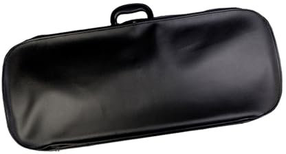 Geigenkasten Aus Schwarzem Leder Doppelter Geigenkasten Doppelter Geigenkasten Vierbogen-Geigenkasten Bratschenkasten(4/4-3/4)