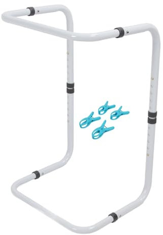 ZenithAur Blanket Lifter for Feet, Foot Tent Blanket Holder with Adjustable Height Support, Sturdy Aluminum Alloy Frame for Bed Cradle, Ideal for Leg Surgery Recovery