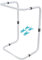 ZenithAur Blanket Lifter for Feet, Foot Tent Blanket Holder with Adjustable Height Support, Sturdy Aluminum Alloy Frame for Bed Cradle, Ideal for Leg Surgery Recovery