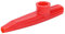 Kunststoff Tragbarer Kazoo Kazoo, Plastik Kazoo Kazoo, Plastik Kazoo Ukulele -Gitarrenpartner Leicht zu Lernen Musikinstrument für Gitarre Ukulele Akustische Instrumente (Rot)