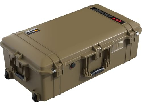 Pelican Air 1615 Multi-Purpose Hard Case no Foam (Empty Case) for Camera, Drone, Equipment, Gear, Electronics, Overlanding, Camping, Travel and Pistol (OCP Tan)