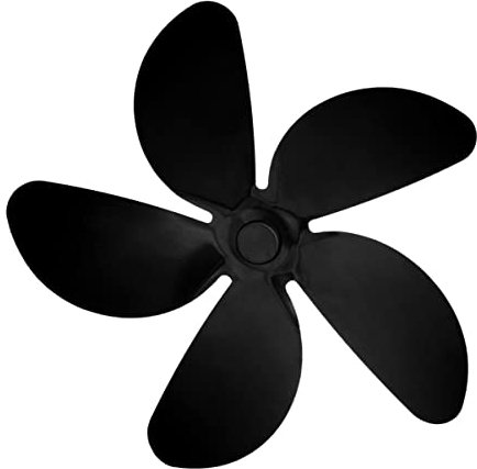 JECOMPRIS Kaminlüfterblätter Aus Aluminiumlegierung Leise Und Langlebig Für Wärmebetriebene Ventilatoren Ofenlüfterersatzteile Für Effiziente Heizung