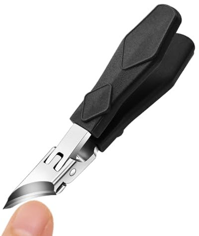 Coupe-Ongles Long pour Pieds,Modèle Robust Biseauté Anti-Éclaboussures | Pince à Ongles pour Femmes, Personnes Âgées & Salon