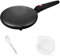 HYZHANHONG Mini Crepiera Elettrica, Pizza Pancake Cottura Pan Cucina Biscotto Antiaderente Piastra Cinese Involtini Primavera Macchina da Forno Adatto per Fare Frittelle