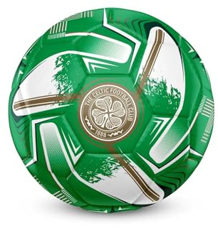 Hy-Pro Officially Licensed Celtic F.C. Football – Size 5, Turbine Design, Celtic Merchandise, Training, Match, Collectible For Kids and Adults