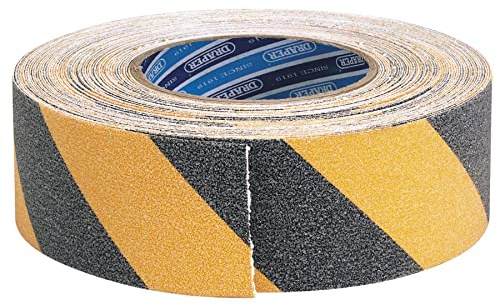 Draper 65440 Rutschfestes Klebeband 18 m x 50 mm Gelb