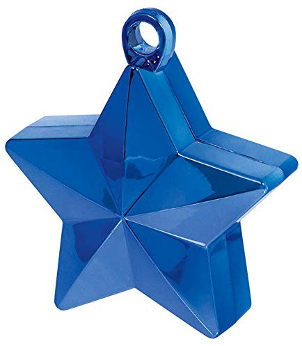 DecoParty-fr Peso Estrella Azul para Globos - Unidad