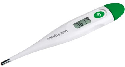 medisana FTC digitales Fieberthermometer, Thermometer mit Fieberalarm, Wasserfest, Schnell & Genau, Mit praktischer Speicherfunktion, Für Babys, Kinder und Erwachsene