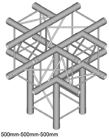 DT 24 C51, 4-Punkt Truss Kreuz + down