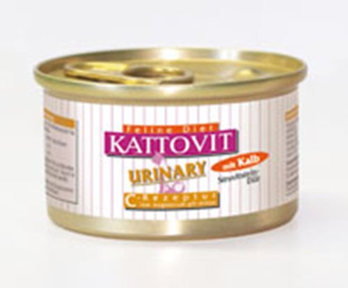 Kattovit | Feline Diet Urinary mit Kalb | 24 x 85 g
