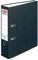 Ordner maX.file nature+ A4 5cm schwarz Kraftpapierbezug sk Rückenschild