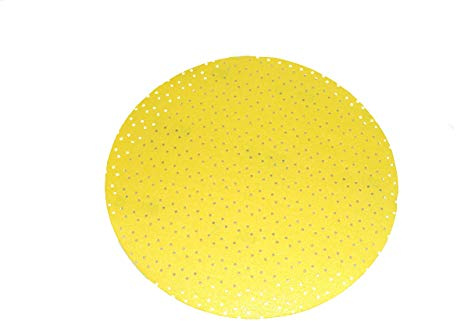 TECMIX Klett-Schleifpapier perforiert P100 (25 Stk.) I Hochwertige Schleifscheiben I Geeignet für Trockenbau, Holz und Renovierung I Starke Staubabsaugung I Perfekte Passform