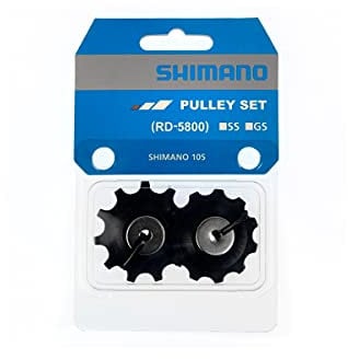 SHIMANO ROAD 105 5800 Rear Derailleur Pulley Black (Pair)