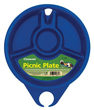 Coghlan's - Plate - 4-Section - Including wine glass holder