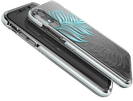 Gear 4 Victoria Designed for iPhone XR Case, Advanced Impact Protection by D3O - Blue Jungle
