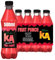 KA Caribbean Fruit Punch Fizzy Drinks - Traditional & Authentic Caribbean Jamaican Style Sparkling Drink - Soft Drinks Multipack - Fruit Punch Soda Drinks Bulk Pack - 12 x 500ml Bottles