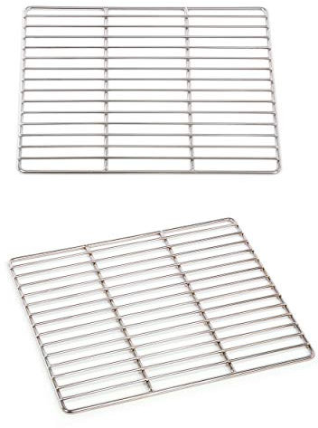 Grillrost 35 x 30 cm aus Edelstahl 304 rostfrei und elektropoliert