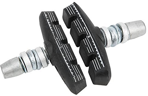 Keenso Bike V-Bremsbeläge, 1 Paar 55 Mm Faltbare Fahrradbremsbeläge Fahrrad-V-Bremsgummipads mit Muttern für Dahon Folding Bike Fahrrad und Ersatzteile Fahrräder und Zubehör