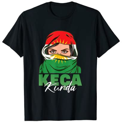 Kurdische Flagge Fahne Kurdisch Kurdistan T-Shirt