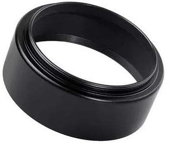 NGHSDO Paraluce 2 Pezzi 37mm 39mm 40.5mm 43mm 46mm 82mm Metallo PARALUCE Paraluce per Fotocamera (Caliber : 40.5mm)