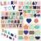 Voamuw Holzpuzzle für Kleinkinder, hölzerne Alphabet-Zahlen-Form-Puzzle für 3 4 5 Jahre alte Kinder, Montessori Spielzeug Lernspielzeug Lerngeschenk für Jungen Mädchen (Set von 3)