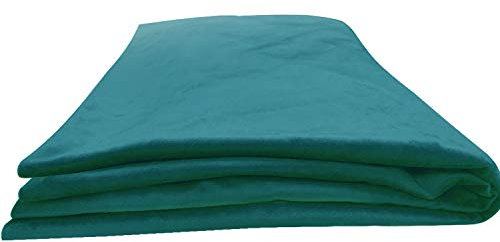 VERCART Bequemes Rückenkissen Kissenbezüge Samt, Dreieck Kissen Kopfteil Kissenbezug nur Kissenbezug, Füllung Nicht enthalten, Kissenhülle Bezug für Große Kissen Polyester Türkis 100cm