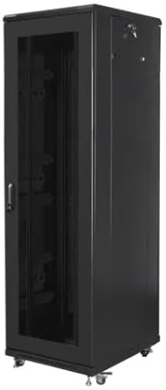 LANBERG Rack Cabinet 19inch Free-Standing 42U/600x800 Flat Pack with mesh Door juodas