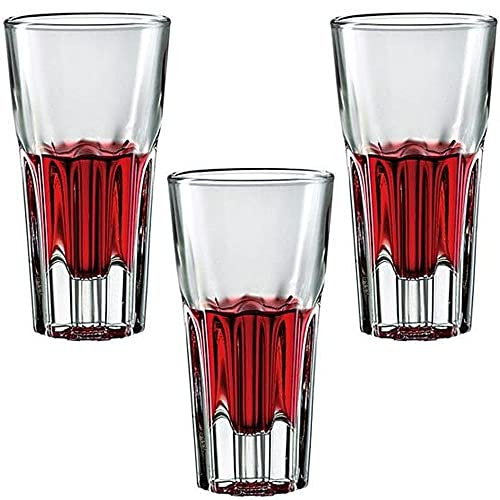 Bicchiere per Amaro liquore Caffe Freddo in Vetro Bormioli Rocco da casa Fornitura Pub Bar Hotel Ristorante-Set 12 Bicchieri liquore