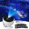 Galaxy Projector Light LED Galaxy Starry Light Projector Planetarium Star Projector with 12 Film Discs and Timer, Galaxy Projector for Adults Kids Bedroom