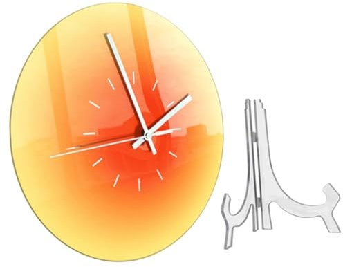 Zerodeko Wanduhr Mit Dekorativem Design Leise Für Und Schlafzimmer Multifunktionale Tisch Und Wanddekoration Wohnaccessoire