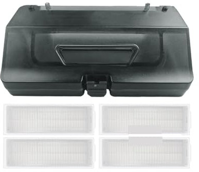 Serbatoio dell'Acqua 2 in 1 con Filtro. Contenitore for la Polvere. Compatibile con Xiaomi Mi 2S / Mop PRO STYJ02YM / S10 / S12 / 3C Compatibile con VIOMI V2 / V3 Robot aspirapolvere (Color : 3 PCS)