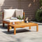 Festnight Gartenlounge Holz Ecksofa Eckteil Balkonmöbel Loungemöbel Set Massivholz Garten Lounge Möbel Outdoor Ecklounge Gartensofa Ecksofa Terrasse Lounge Gartenmöbel Set