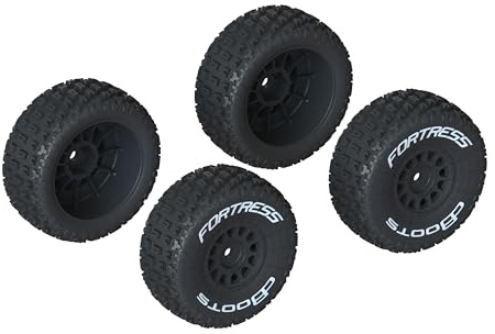 ARRMA dBoots 'Fortress' Tire Set Glued, Option (2 Pairs)