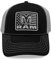 Dodge Ram Baseballkappe mit amerikanischer Flagge und Logo, schwarze Netzrückseite, Trucker-Hüte und Mützen für Herren, Schwarz, Einheitsgr��e